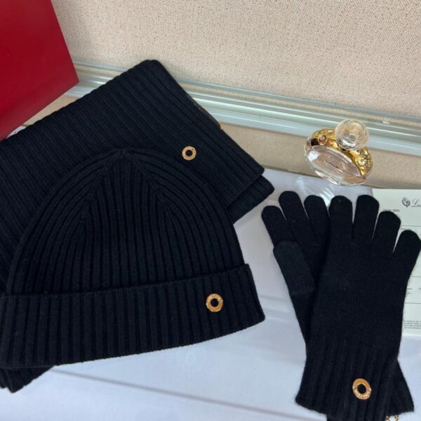 replik,replica,schmuck,1:1,beste,ohrringe,ring,Repliken Loro Piana Kaschmir-Strickset mit schmal zulaufendem Saum, Mütze aus 100 % Kaschmir (SJWJ9)