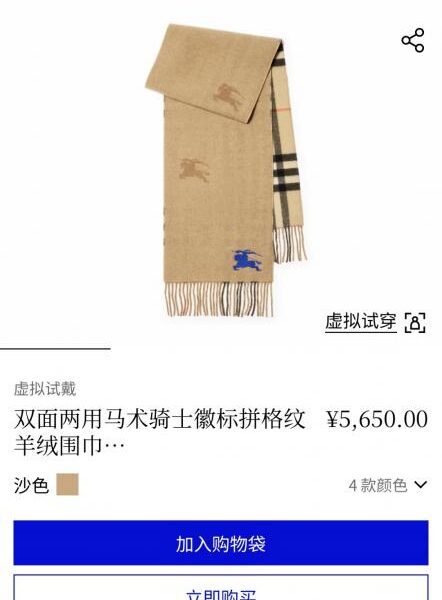 replik,replica,schmuck,1:1,beste,ohrringe,ring,Repliken Der neueste wendbare Kaschmirschal von Burberry mit dem Reitsportlogo und Karomuster (C6KCJ)