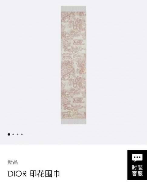 replik,replica,schmuck,1:1,beste,ohrringe,ring,Repliken Schal mit Dior Sauvage Toile de Jouy-Print (FIUC1)