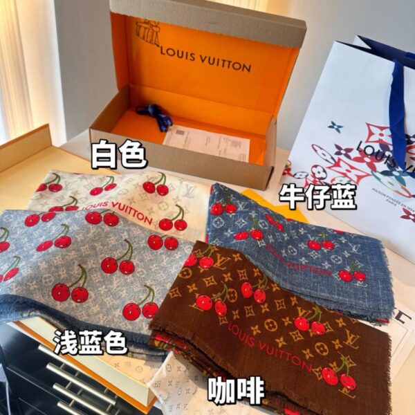 replik,replica,schmuck,1:1,beste,ohrringe,ring,Repliken LV × TM Monogram Cerise Taschentuch, Louis Vuitton x Takashi Murakami Reissue Series Monogram Pattern (QK2QE)