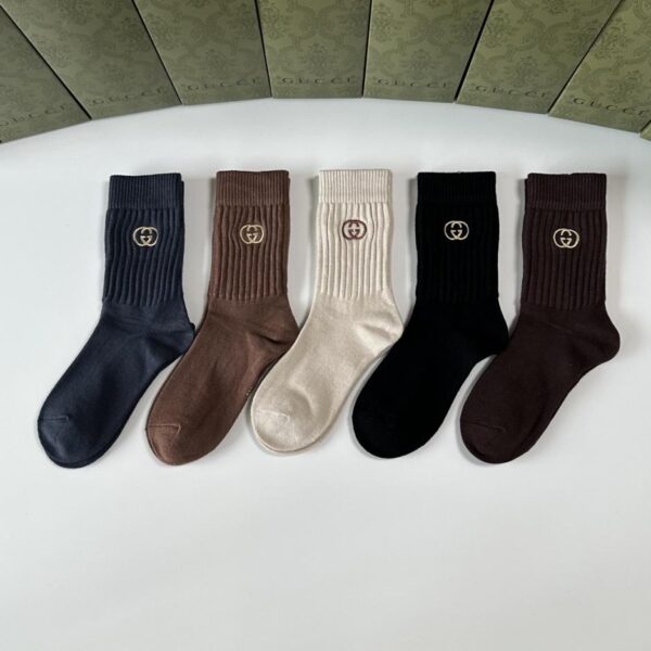 replik,replica,schmuck,1:1,beste,ohrringe,ring,Repliken Guccis neue mittellange Kaschmirsocken, fünf Paar pro Packung (SWA6M)