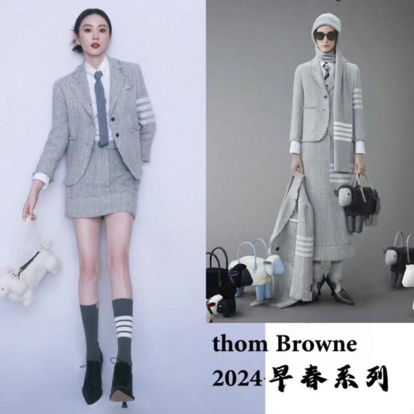 replik,replica,schmuck,1:1,beste,ohrringe,ring,Repliken 【Zwei Paar pro Packung】THOM BROWNE Wadenstrümpfe, mittellange Strümpfe + Kniestrümpfe, klassische Kombination (AXT4U)