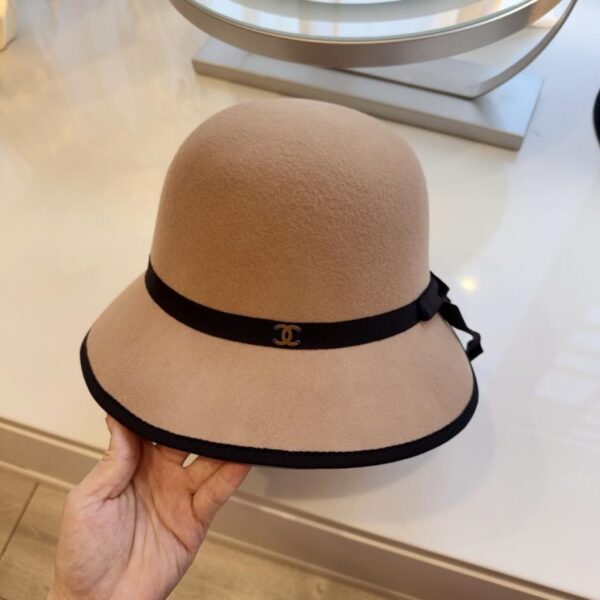 replik,replica,schmuck,1:1,beste,ohrringe,ring,Repliken CHANEL Neuer Woll-Bucket-Hat, 100% Wolle (ORZ9R)