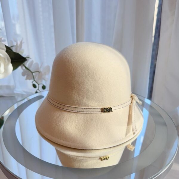replik,replica,schmuck,1:1,beste,ohrringe,ring,Repliken Dior Herbst/Winter Neuer Woll-Bucket-Hat, 100% Wollfilzhut (8GOKI)