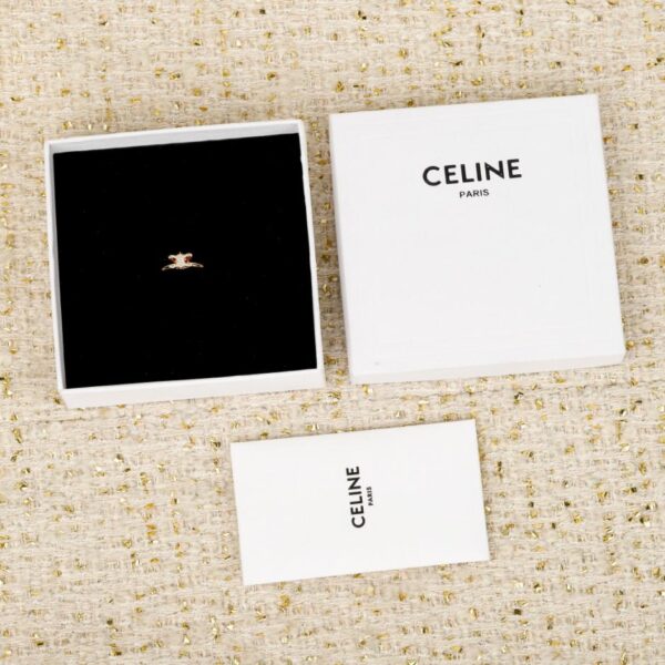 replik,replica,schmuck,1:1,beste,ohrringe,ring,Repliken Boutique / 【Celine Volldiamant-Arc-de-Triomphe-Ring】(WMIU4)