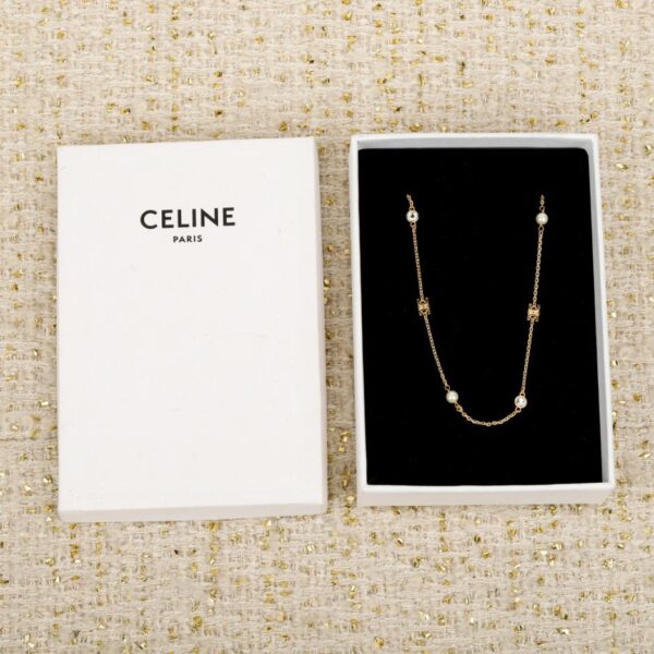 replik,replica,schmuck,1:1,beste,ohrringe,ring,Repliken Boutique / Celine Arc de Triomphe Perlenohrringe (8KN4S)