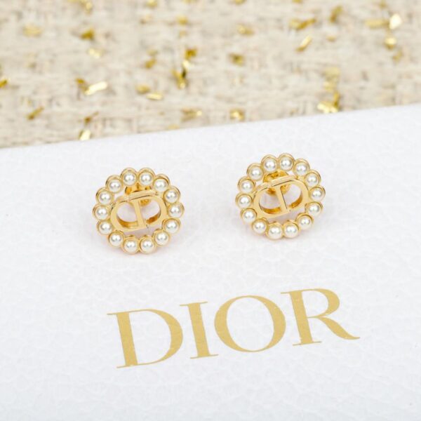 replik,replica,schmuck,1:1,beste,ohrringe,ring,Repliken Boutique / 【Dior Runde CD Perlenohrringe】(LY3IQ)