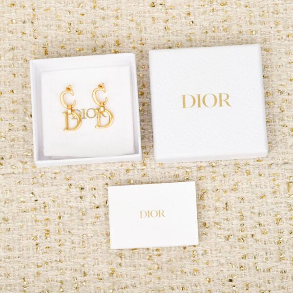 replik,replica,schmuck,1:1,beste,ohrringe,ring,Repliken Boutique / 【CD-Buchstaben-Ohrringe】2 (DSN8Z)