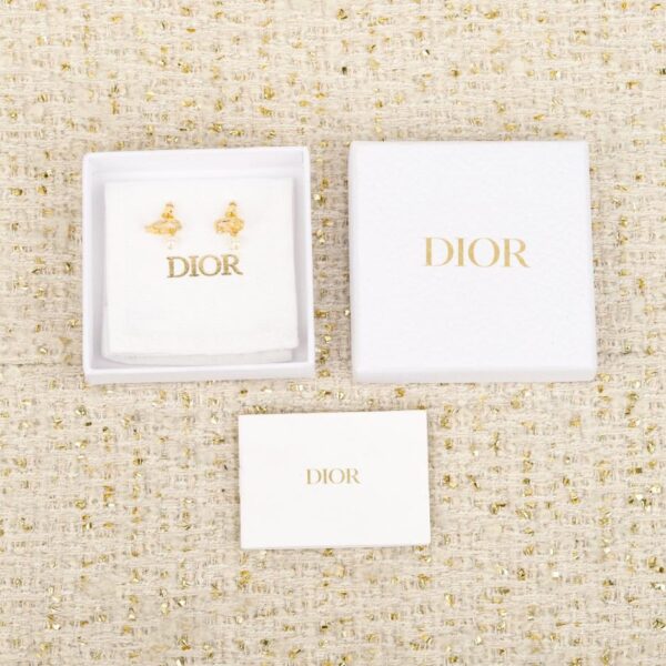 replik,replica,schmuck,1:1,beste,ohrringe,ring,Repliken Boutique / 【Dior Ohrringe mit fünfzackigem Stern und CD-Perlen】(VQAKL)