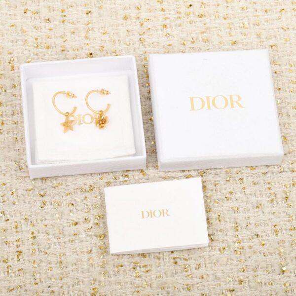 replik,replica,schmuck,1:1,beste,ohrringe,ring,Repliken Boutique / 【Dior Stern- und Kleeblatt-Ohrringe】(CNK5S)