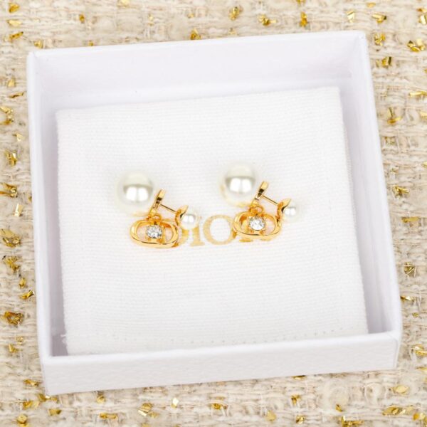 replik,replica,schmuck,1:1,beste,ohrringe,ring,Repliken Boutique / 【Dior CD Perlenohrringe】(MR4V5)