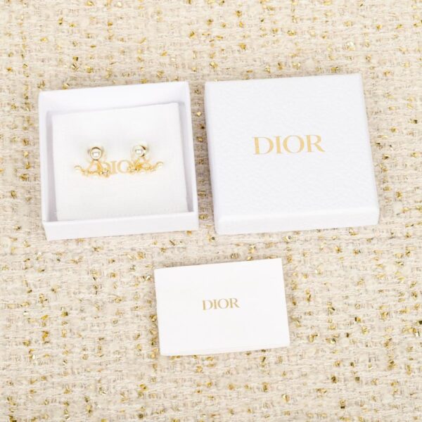 replik,replica,schmuck,1:1,beste,ohrringe,ring,Repliken Boutique / 【Dior Stern- und vierblättrige Kleeblatt-Perlenohrringe】(SA61R)
