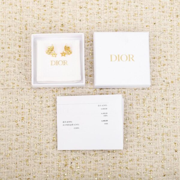 replik,replica,schmuck,1:1,beste,ohrringe,ring,Repliken Boutique / 【Dior Perlenstern-Vierblattklee-Herz-CD-Ohrringe】(U9ZXB)
