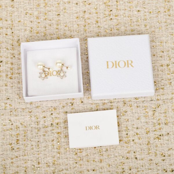 replik,replica,schmuck,1:1,beste,ohrringe,ring,Repliken Boutique / 【Dior Sonnenblumen-Perlenohrringe】(FOTQ2)