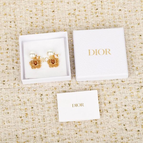 replik,replica,schmuck,1:1,beste,ohrringe,ring,Repliken Boutique / 【Dior Pfingstrosen-Perlenohrringe】(A96EH)