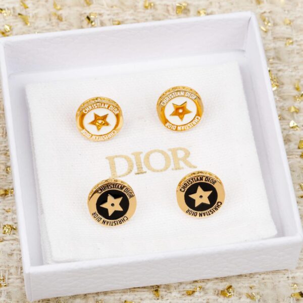 replik,replica,schmuck,1:1,beste,ohrringe,ring,Repliken Boutique / 【Dior Runde Ohrstecker】(TUMVY)