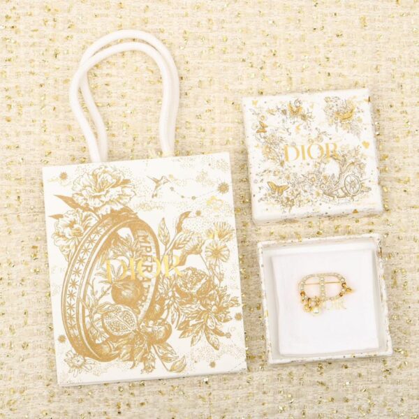replik,replica,schmuck,1:1,beste,ohrringe,ring,Repliken Boutique / 【Dior Flower CD Perlenohrringe】(NI1F2)