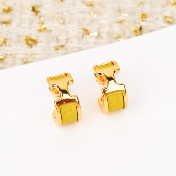 replik,replica,schmuck,1:1,beste,ohrringe,ring,Repliken Boutique / 【OMaillon H Halbkreis-Ohrringe】(XUZQI)
