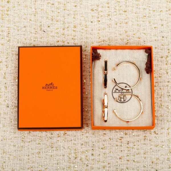 replik,replica,schmuck,1:1,beste,ohrringe,ring,Repliken Boutique / 【OMaillon H Ohrringe mit Farbstich (74A9G)】
