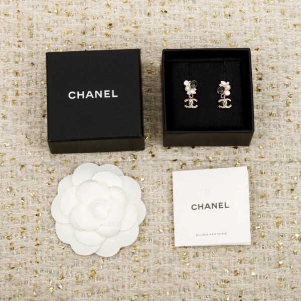 replik,replica,schmuck,1:1,beste,ohrringe,ring,Repliken Boutique / 【Chanel 25K Emaille-Ohrringe】(X8FW1)