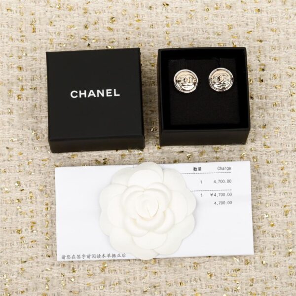replik,replica,schmuck,1:1,beste,ohrringe,ring,Repliken Boutique / 【Chanel Ohrstecker mit doppeltem C-Knopf】(KE9AZ)