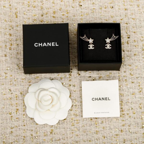 replik,replica,schmuck,1:1,beste,ohrringe,ring,Repliken Boutique / 【Chanel Meteor Doppel-C Ohrringe】(HM1OK)