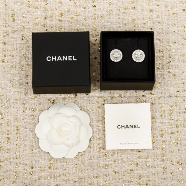replik,replica,schmuck,1:1,beste,ohrringe,ring,Repliken Boutique / 【Chanel Ohrstecker mit rundem Knopf und Perle】(U3YZS)
