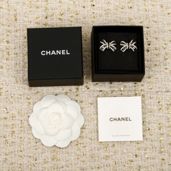 replik,replica,schmuck,1:1,beste,ohrringe,ring,Repliken Boutique / 【Chanel 25B Schleifenohrringe】(JMUE8)