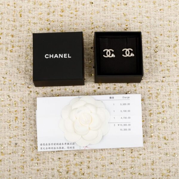 replik,replica,schmuck,1:1,beste,ohrringe,ring,Repliken Boutique / 【Chanel Doppel-C-Herzohrringe】(J6IML)