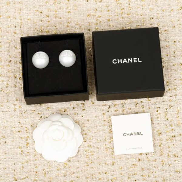replik,replica,schmuck,1:1,beste,ohrringe,ring,Repliken Boutique / 【Chanel mittelgroße Perlenohrstecker】(BZAIQ)
