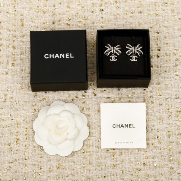 replik,replica,schmuck,1:1,beste,ohrringe,ring,Repliken Boutique / 【Chanel 25B Schleifenohrringe】(D5X2D)