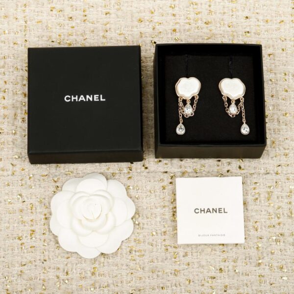 replik,replica,schmuck,1:1,beste,ohrringe,ring,Repliken Boutique / 【Chanel Double C Cloud Teardrop Ohrringe】(Y7NJX)