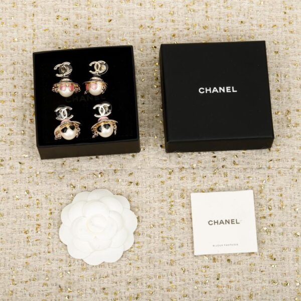replik,replica,schmuck,1:1,beste,ohrringe,ring,Repliken Boutique / 【Chanel Roboter-Ohrringe】(E8CA4)