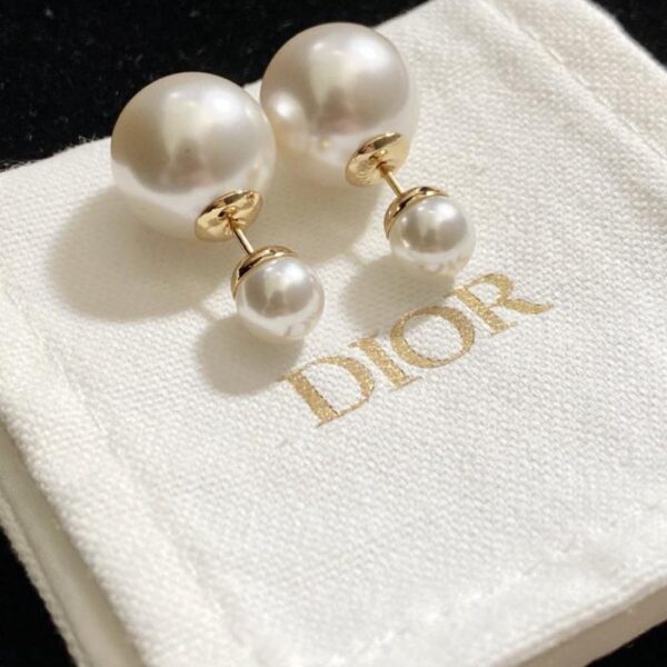 replik,replica,schmuck,1:1,beste,ohrringe,ring,Repliken Dior CD Diamant-Perlen-Ohrringe (Q4FVL)
