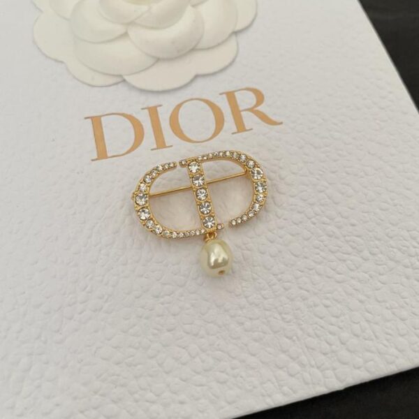replik,replica,schmuck,1:1,beste,ohrringe,ring,Repliken Dior CD Mini-Halskette, Silber (DEE5X)