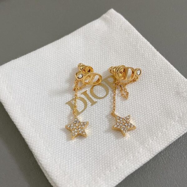 replik,replica,schmuck,1:1,beste,ohrringe,ring,Repliken Dior CD Star Quastenohrringe (MTF0J)