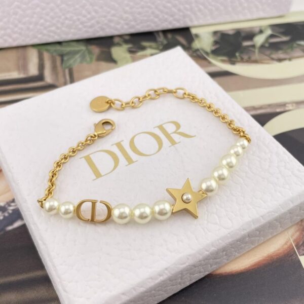 replik,replica,schmuck,1:1,beste,ohrringe,ring,Repliken Dior Dior Fünfzackiger Stern CD Perlenohrringe (43QB4)