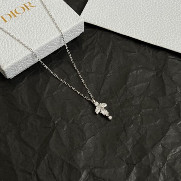 replik,replica,schmuck,1:1,beste,ohrringe,ring,Repliken Dior CD Star Perlen-Doppellagen-Halskette (S7XWL)