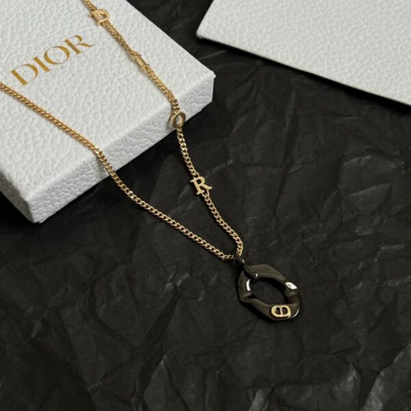 replik,replica,schmuck,1:1,beste,ohrringe,ring,Repliken Dior Vintage-Halskette, 60 cm lang (L8U15)