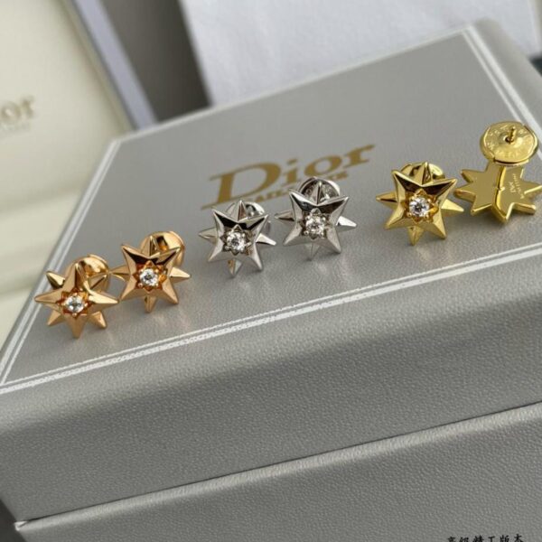 replik,replica,schmuck,1:1,beste,ohrringe,ring,Repliken Dior achteckige Ohrringe in Gold (J9BH1)