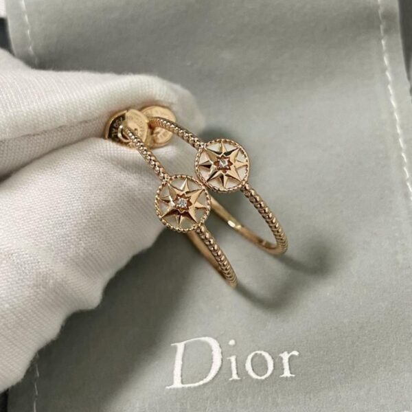 replik,replica,schmuck,1:1,beste,ohrringe,ring,Repliken Dior Compass Ohrringe (354OH) mit vergoldeter Tönung