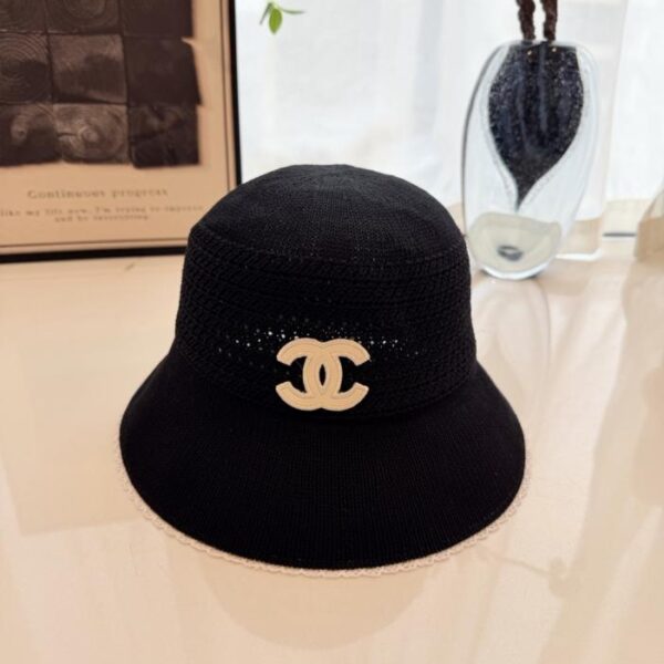 replik,replica,schmuck,1:1,beste,ohrringe,ring,Repliken Chanel Fischerhut mit Spitzenbesatz (H70OBN)