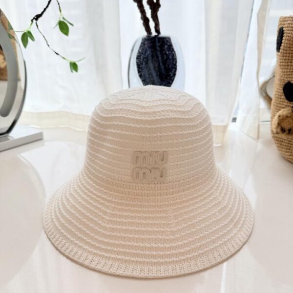 replik,replica,schmuck,1:1,beste,ohrringe,ring,Repliken Miu Miu Stroh-Fischerhut, aus Naturstroh (DNG5QR).