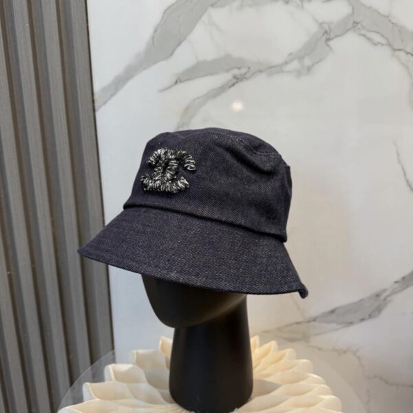 replik,replica,schmuck,1:1,beste,ohrringe,ring,Repliken Neuer Chanel High-End-Denim-Bucket-Hat (I8U4KV)