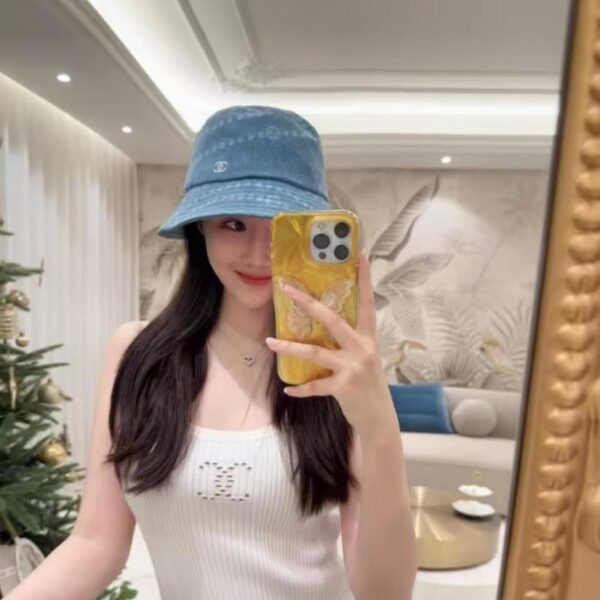 replik,replica,schmuck,1:1,beste,ohrringe,ring,Repliken CHANEL Neuer High-End-Denim-Bucket-Hat (8WAUKF)