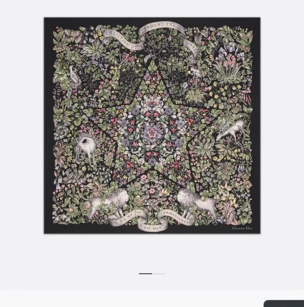 replik,replica,schmuck,1:1,beste,ohrringe,ring,Repliken SDO251518 Momme Doppelseitiger 90x90cm Twill Seide Dior „Around the World“ (B9MAQV)