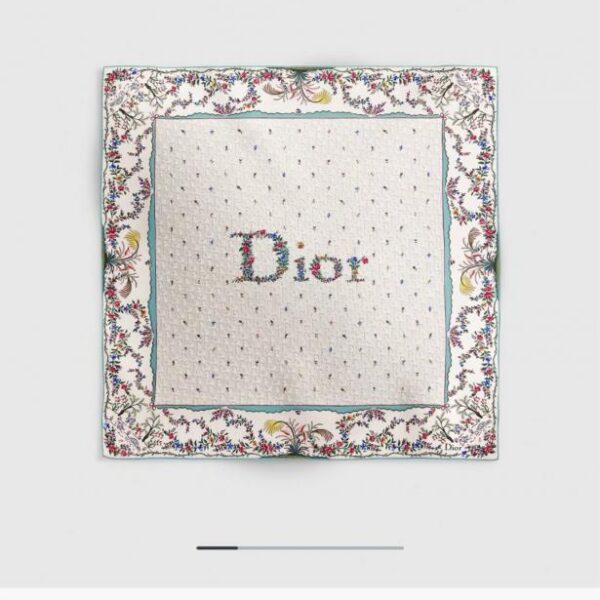 replik,replica,schmuck,1:1,beste,ohrringe,ring,Repliken SDO260118 Momme Doppelseitiger 90x90cm Twill Seide Dior (KSBI4R)