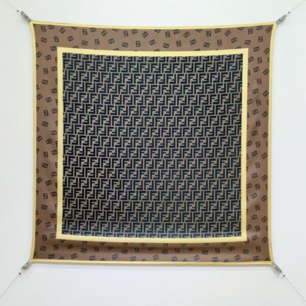 replik,replica,schmuck,1:1,beste,ohrringe,ring,Repliken SFD250918 Momme Doppelseitiger 90x90cm Köperseide Fendi (91HIE0)