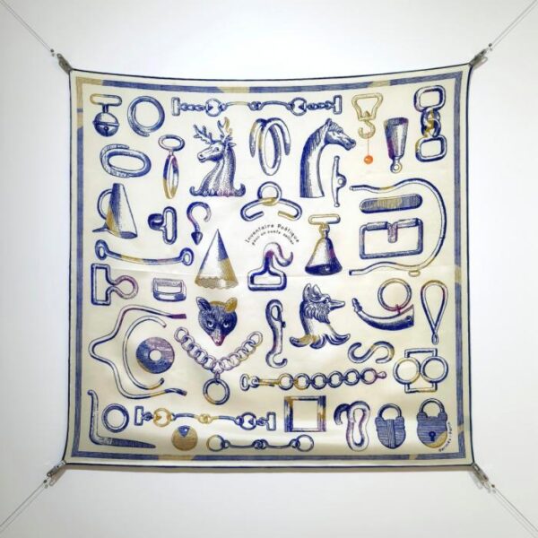 replik,replica,schmuck,1:1,beste,ohrringe,ring,Repliken SHMS250618 Momme Doppelseitig 90x90cm Köperseide Hermès „Eine poetische Retrospektive von Reitsportartikelgeschichten“ (RS4H0U)