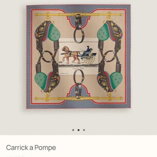 replik,replica,schmuck,1:1,beste,ohrringe,ring,Repliken SHMS251318 Momme Doppelseitiger 90x90cm Twill-Seidenstoff Hermès „Mr. Coach“ (ICM630)